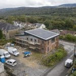 New building taking shape - September 2025